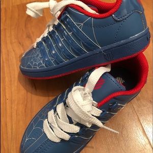 K-Swiss Spiderman little boy sneakers